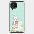 creator-girl-glossy-metal-case-cover-for Samsung Galaxy M53 5G
