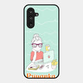 creator-girl-glossy-metal-case-cover-for Samsung Galaxy M55S 5G