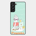 creator-girl-glossy-metal-case-cover-for Samsung Galaxy S21