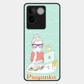 creator-girl-glossy-metal-case-cover-for Vivo T2 Pro 5G