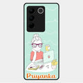 creator-girl-glossy-metal-case-cover-for Vivo V27 Pro 5G