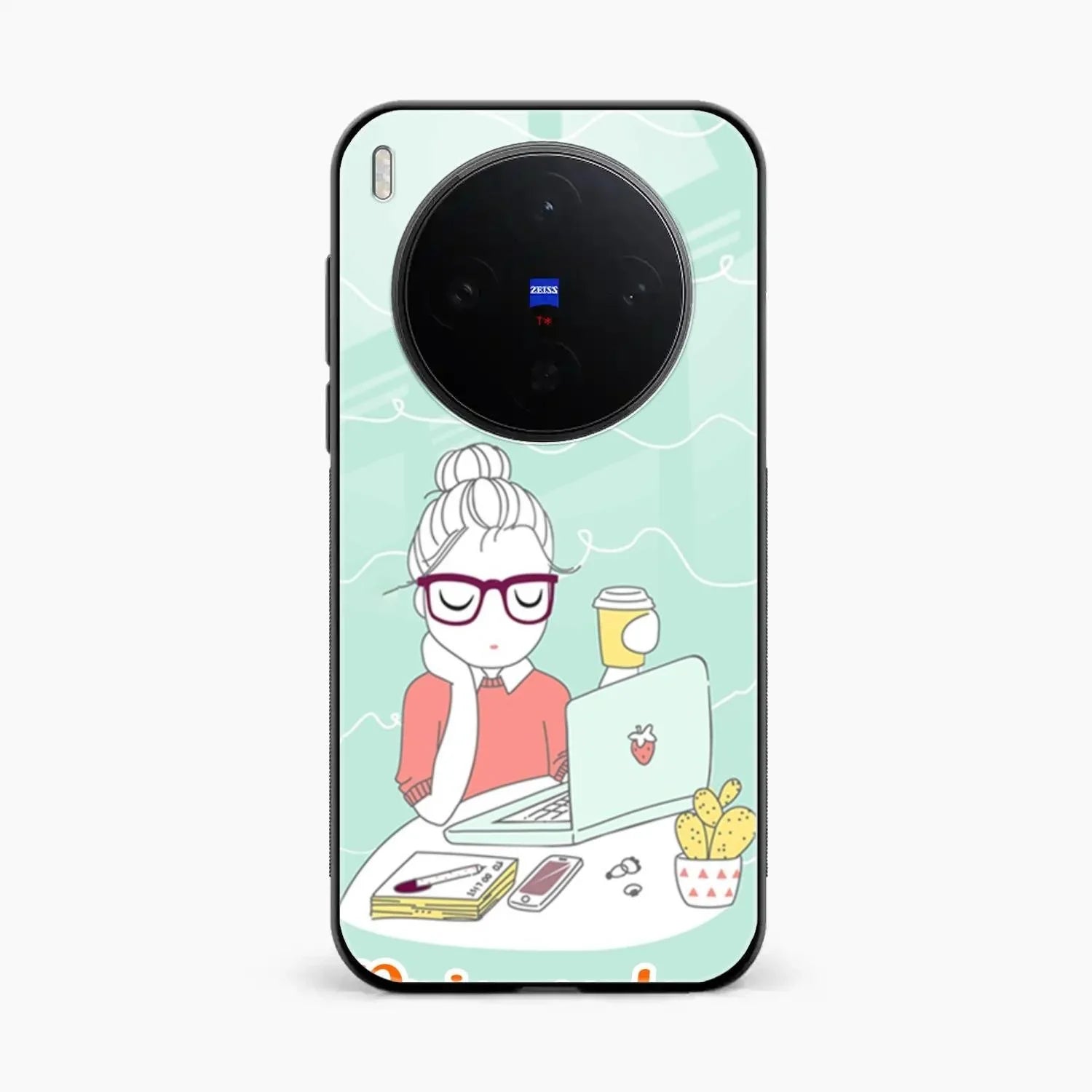 creator-girl-glossy-metal-case-cover-for Vivo X300 5G