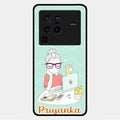 creator-girl-glossy-metal-case-cover-for Vivo X80 Pro 5G