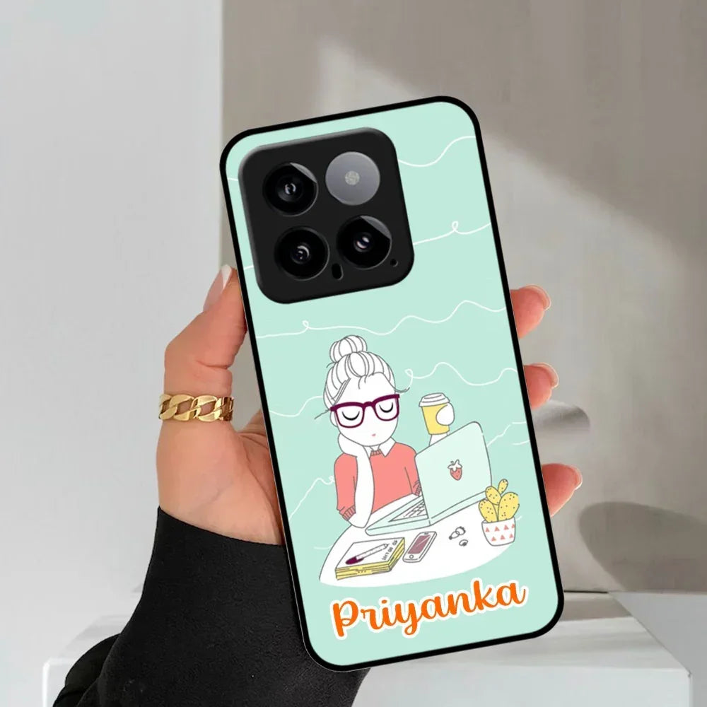 Creator Girl Glossy Metal Case Cover For Redmi - ShopOnCliQ