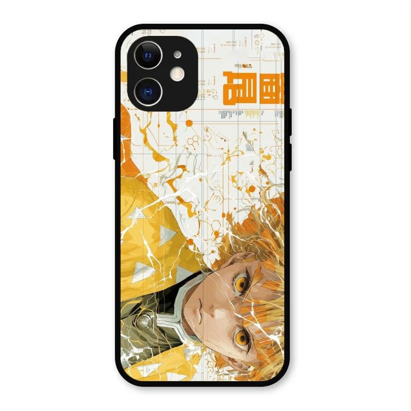 Crybaby Hero Glass Case Cover For iPhone 12