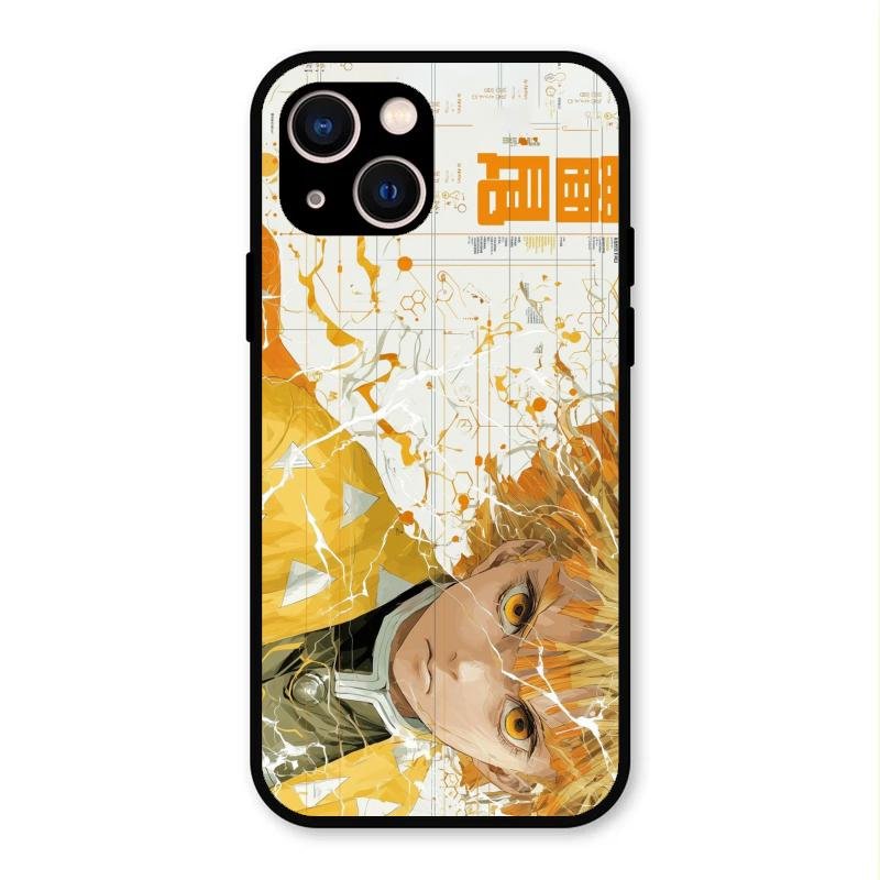 Crybaby Hero Glass Case Cover For iPhone 13