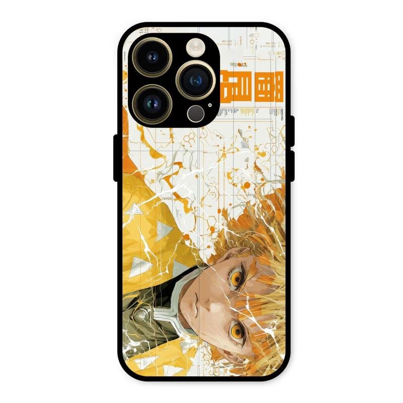 Crybaby Hero Glass Case Cover For iPhone 14 Pro