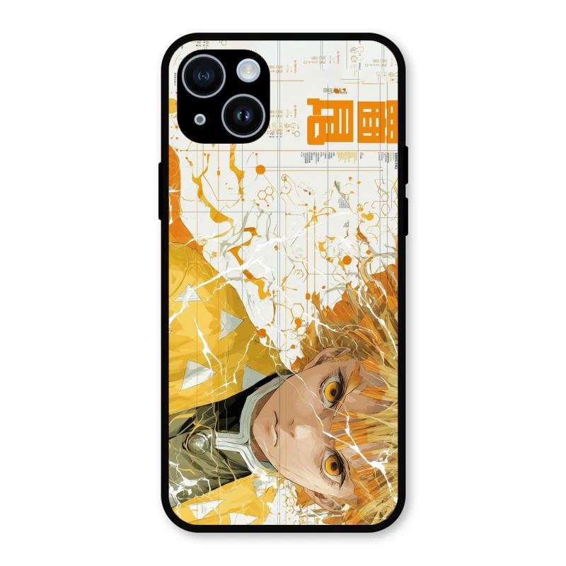 Crybaby Hero Glass Case Cover For iPhone 14
