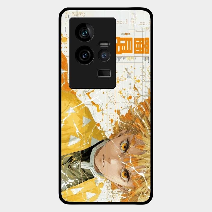 Crybaby Hero Glass Case Cover For Iqoo 11 5G