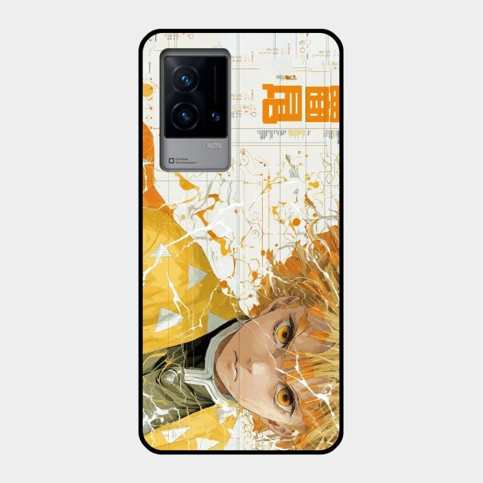 Crybaby Hero Glass Case Cover For Iqoo 9 5G