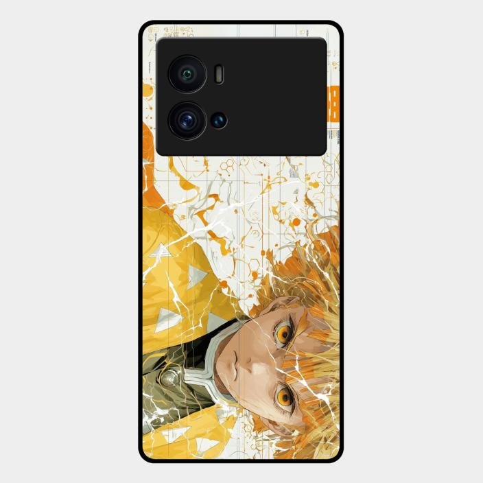 Crybaby Hero Glass Case Cover For Iqoo 9 Pro 5G