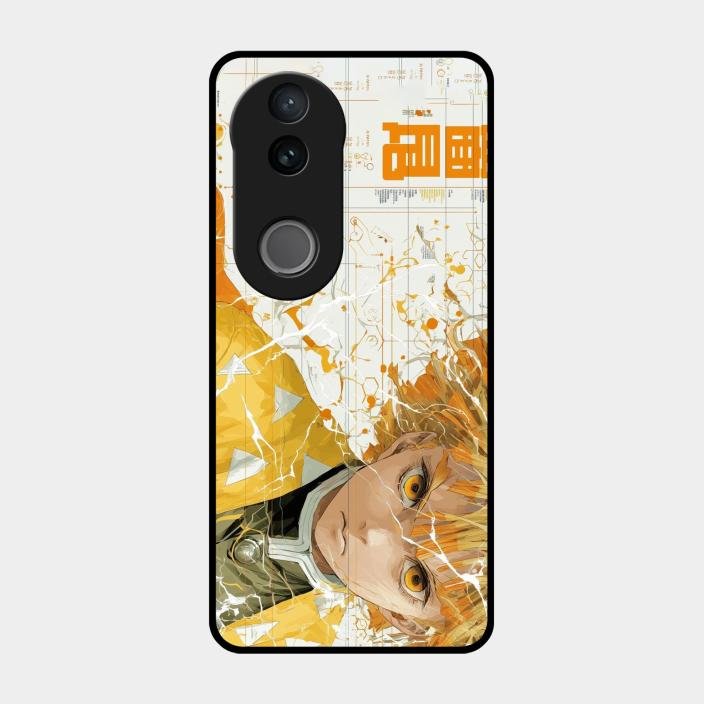 Crybaby Hero Glass Case Cover For Iqoo Z10R