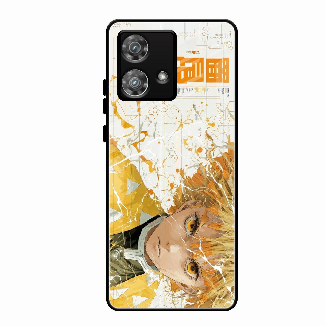 Crybaby Hero Glass Case Cover For Motorola Edge 40 5G