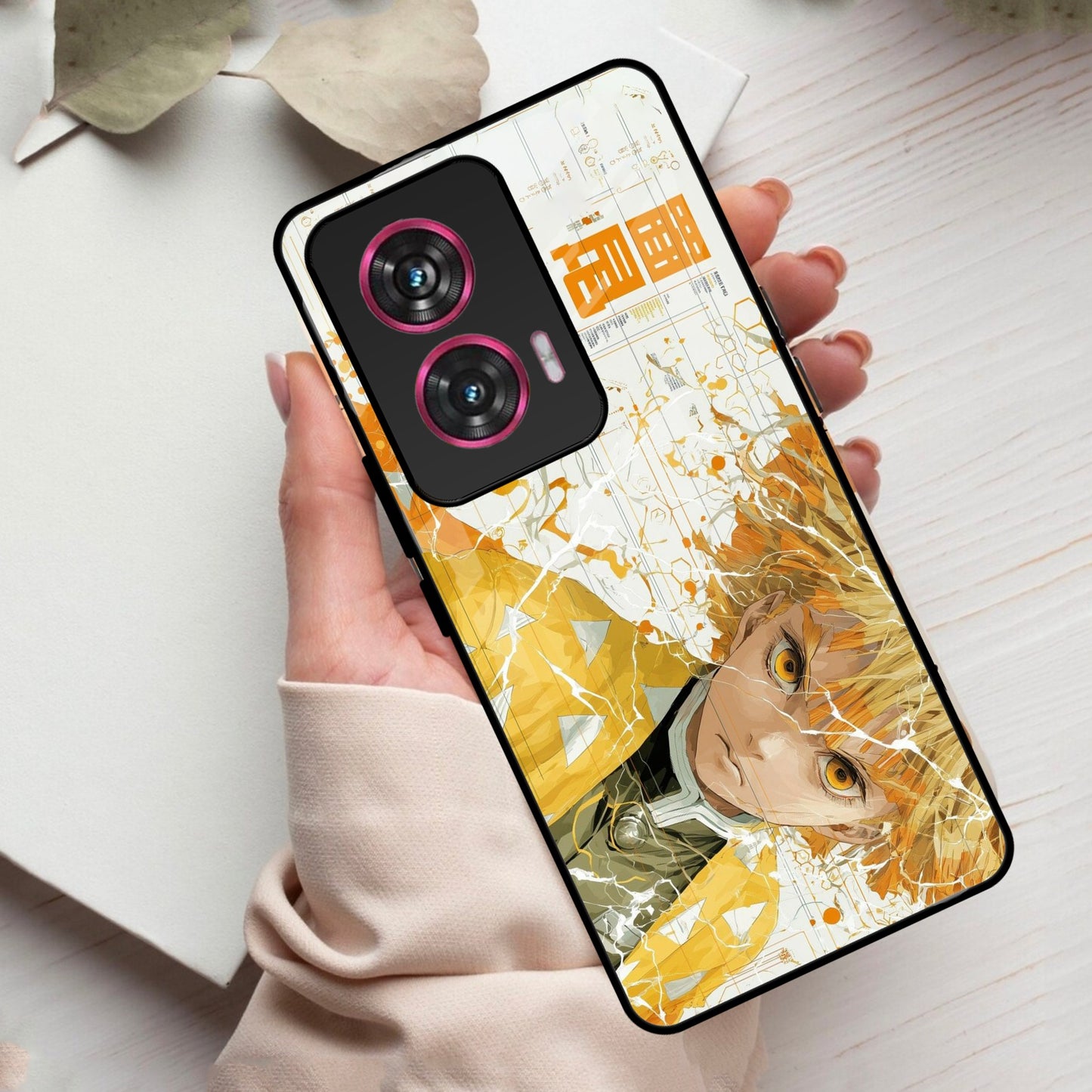 Crybaby Hero Glass Case Cover For Motorola