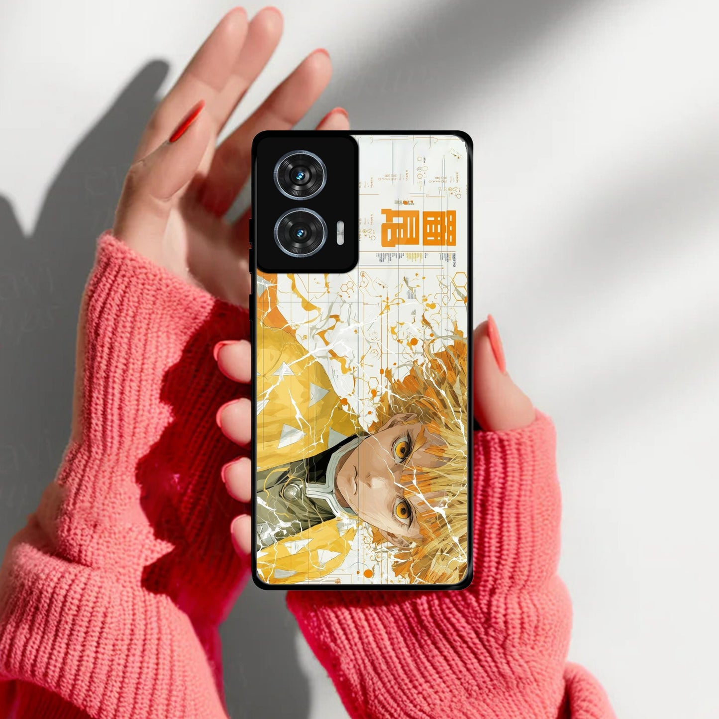 Crybaby Hero Glass Case Cover For Motorola