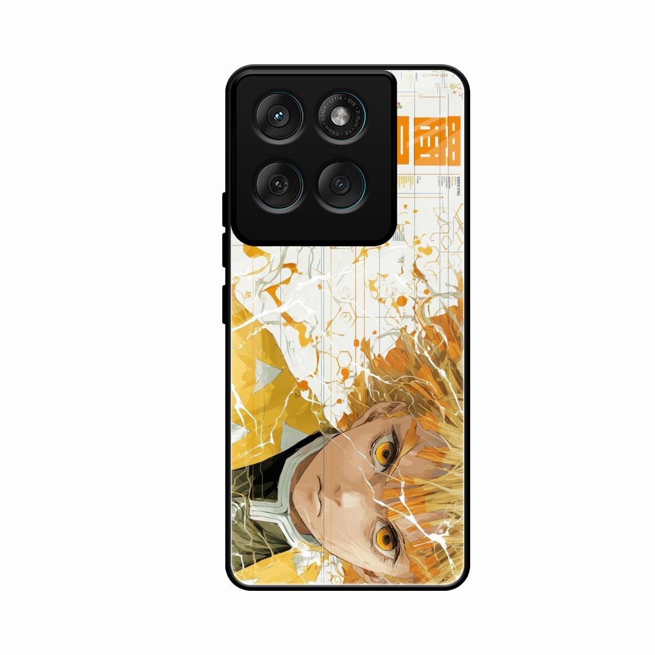 Crybaby Hero Glass Case Cover For Motorola Edge 60 5G