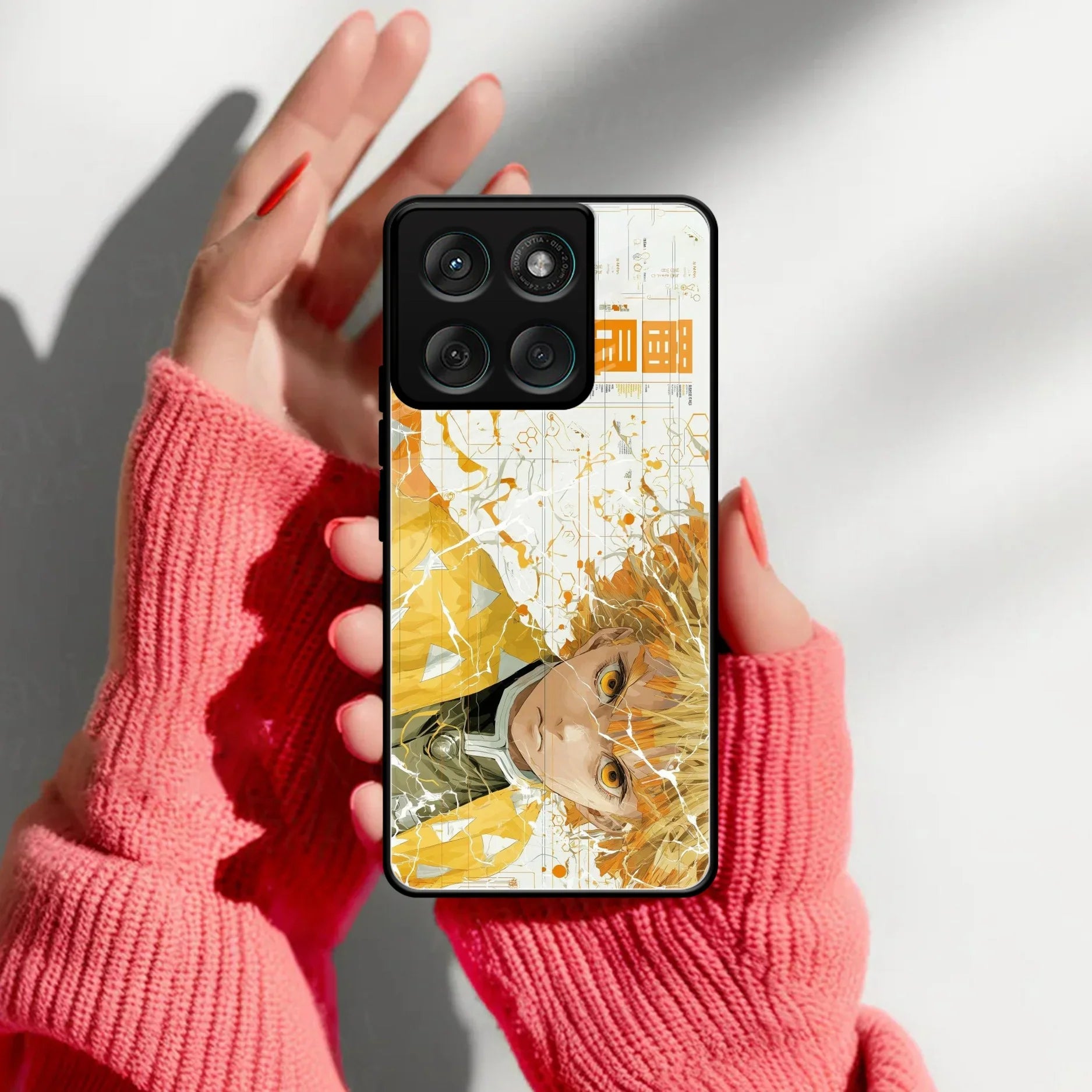 Crybaby Hero Glass Case Cover For Motorola - ShopOnCliQ