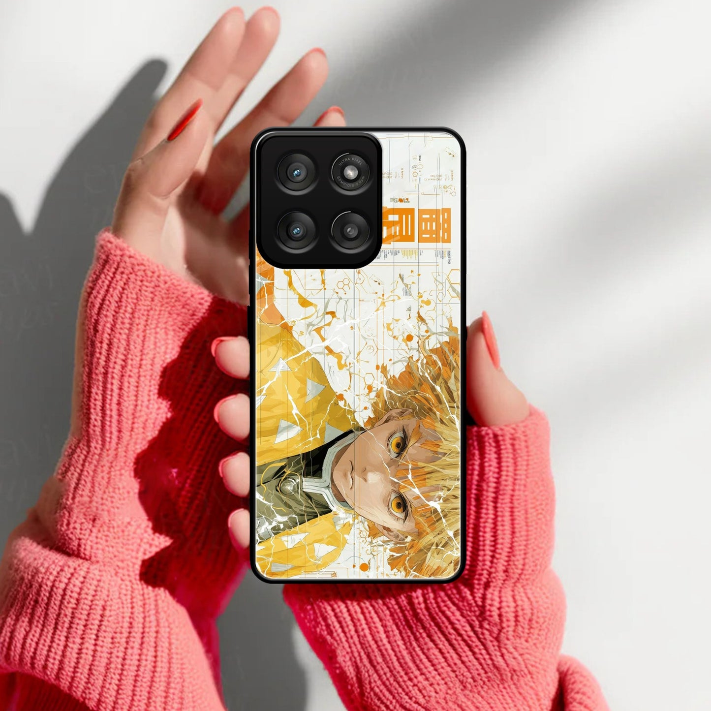 Crybaby Hero Glass Case Cover For Motorola