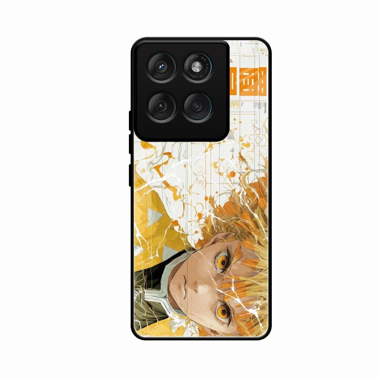 Crybaby Hero Glass Case Cover For Motorola Edge 70 5G