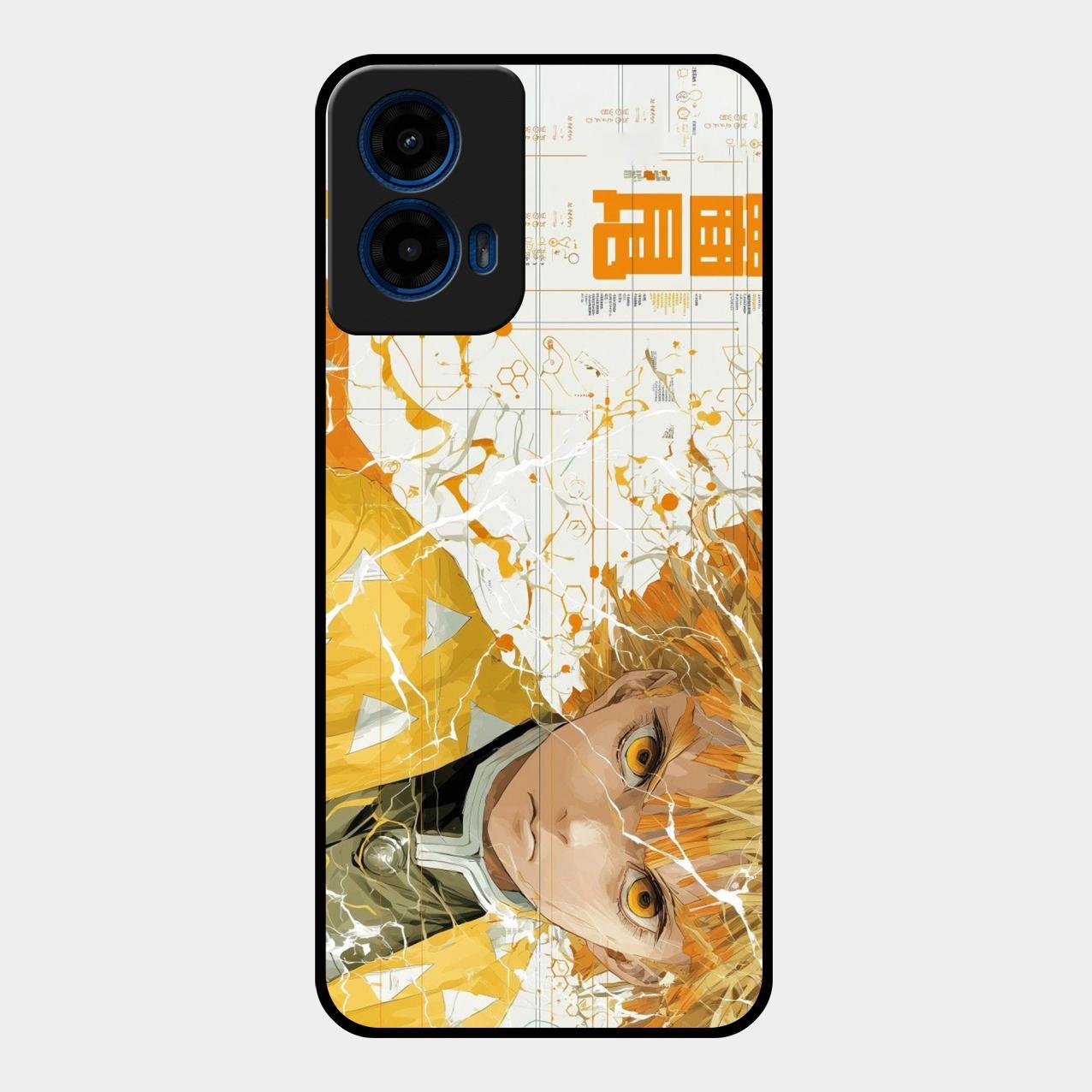 Crybaby Hero Glass Case Cover For Motorola G45 5G