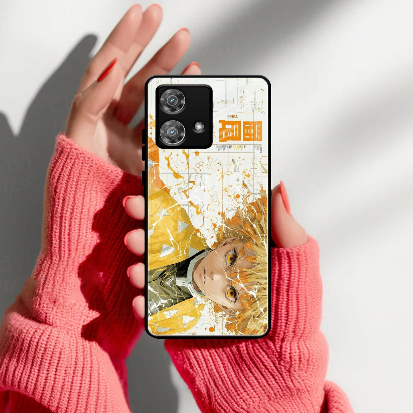 Crybaby Hero Glass Case Cover For Motorola