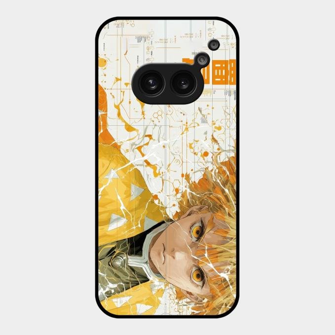 Crybaby Hero Glass Case Cover For Nothing Phone 2A 5G