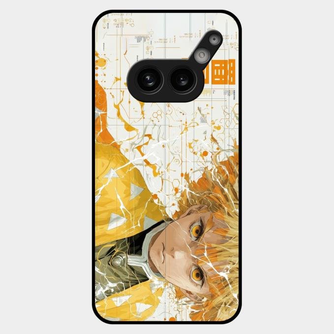 Crybaby Hero Glass Case Cover For Nothing Phone 2A Plus