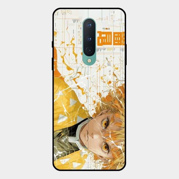 Crybaby Hero Glass Case Cover For Oneplus 8