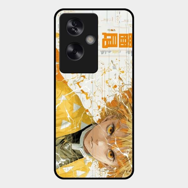 Crybaby Hero Glass Case Cover For Oppo A79 5G