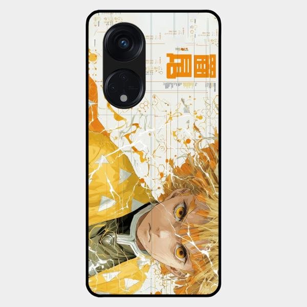 Crybaby Hero Glass Case Cover For Oppo Reno 8T 5G