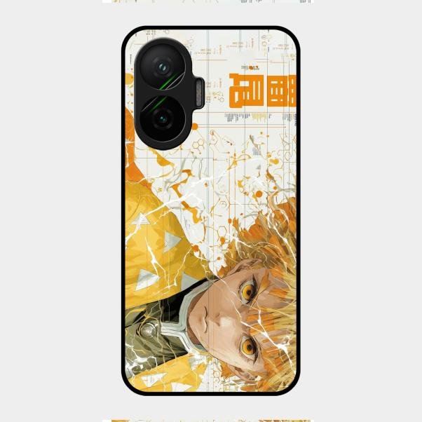 Crybaby Hero Glass Case Cover For Poco F7 5G