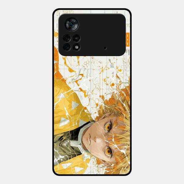 Crybaby Hero Glass Case Cover For Poco X4 Pro 5G