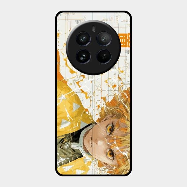 Crybaby Hero Glass Case Cover For Realme 12 Pro Plus 5G