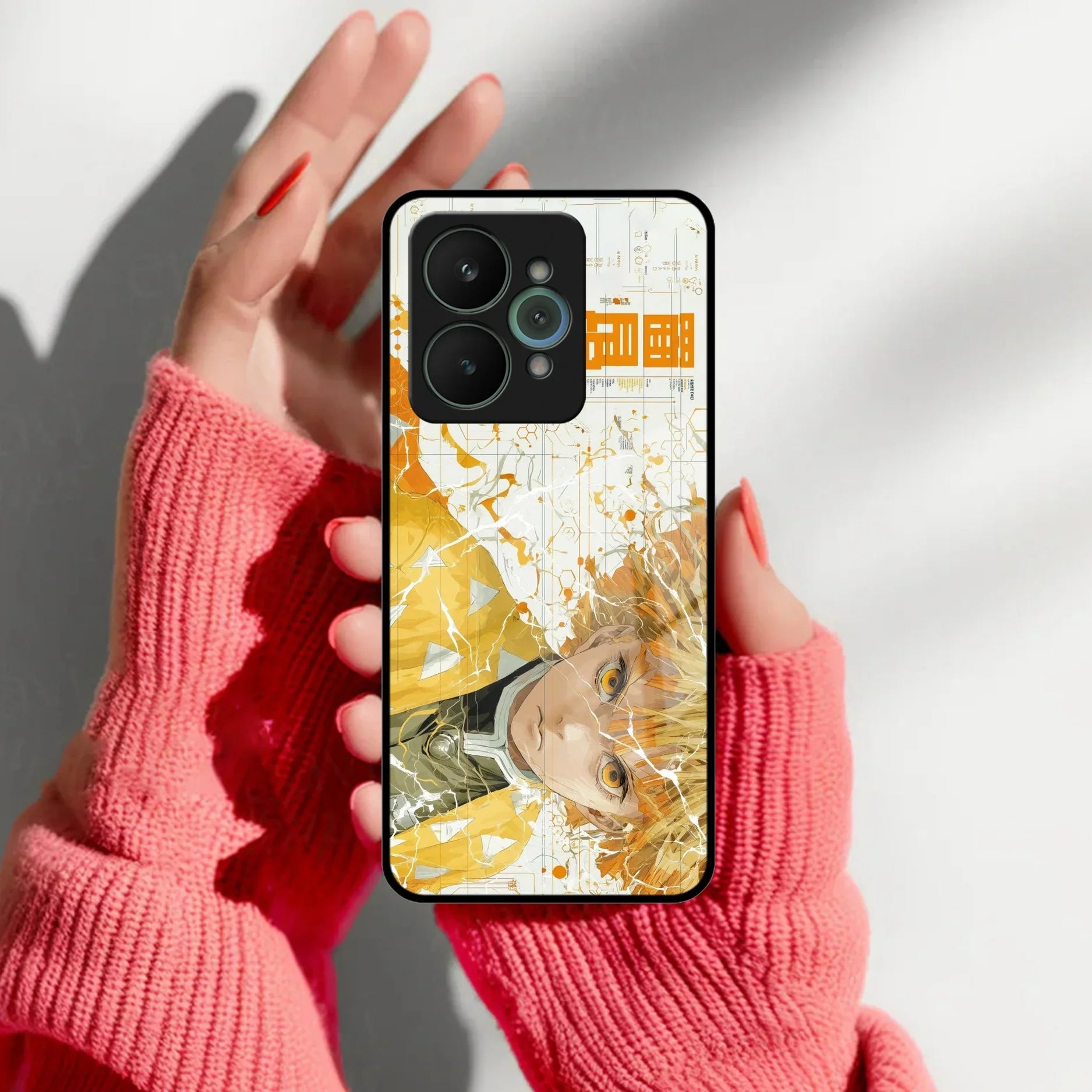 Crybaby Hero Glass Case Cover For Realme - ShopOnCliQ