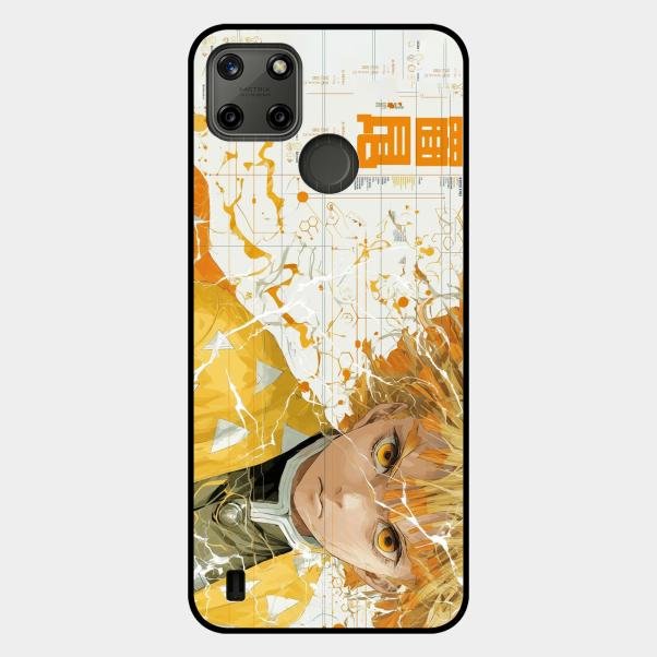 Crybaby Hero Glass Case Cover For Realme C21Y