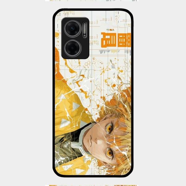 Crybaby Hero Glass Case Cover For Redmi 11 Prime 5G