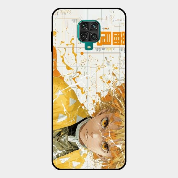 Crybaby Hero Glass Case Cover For Redmi Note 10 Lite