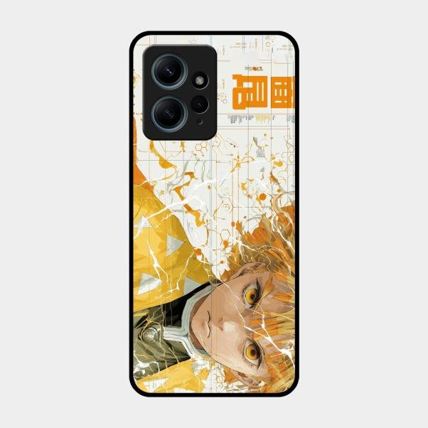 Crybaby Hero Glass Case Cover For Redmi Note 12 4G