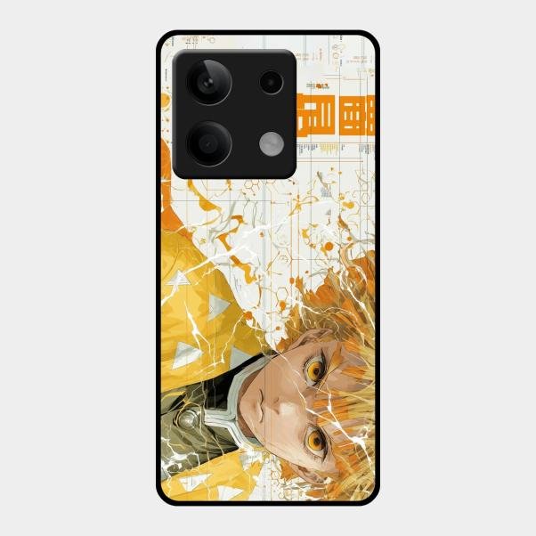 Crybaby Hero Glass Case Cover For Redmi Note 13 5G