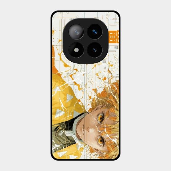 Crybaby Hero Glass Case Cover For Redmi Note 14 Pro Plus 5G