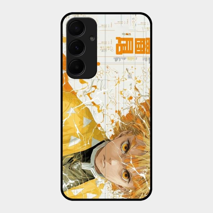 Crybaby Hero Glass Case Cover For Samsung Galaxy A55 5G