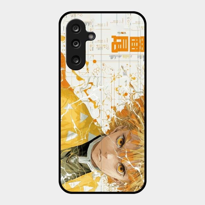 Crybaby Hero Glass Case Cover For Samsung Galaxy F36 5G