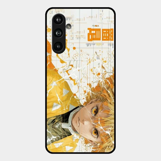 Crybaby Hero Glass Case Cover For Samsung Galaxy M54 5G