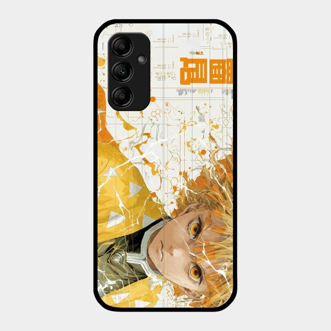 Crybaby Hero Glass Case Cover For Samsung Galaxy M14 5G
