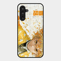 Crybaby Hero Glass Case Cover For Samsung Galaxy M56 5G
