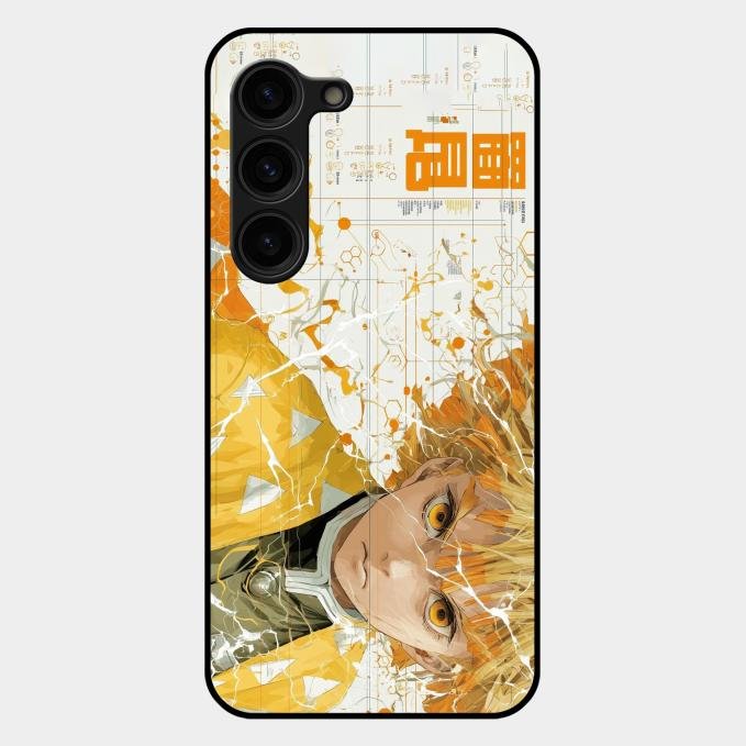 Crybaby Hero Glass Case Cover For Samsung Galaxy S23 Plus 5G