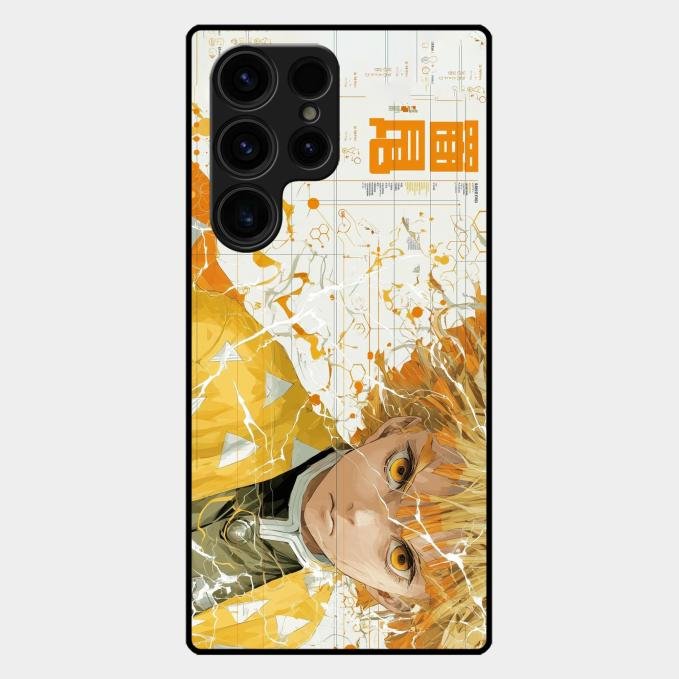 Crybaby Hero Glass Case Cover For Samsung Galaxy S23 Ultra 5G