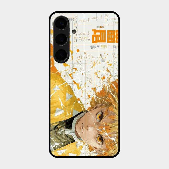 Crybaby Hero Glass Case Cover For Samsung Galaxy S24 Plus 5G