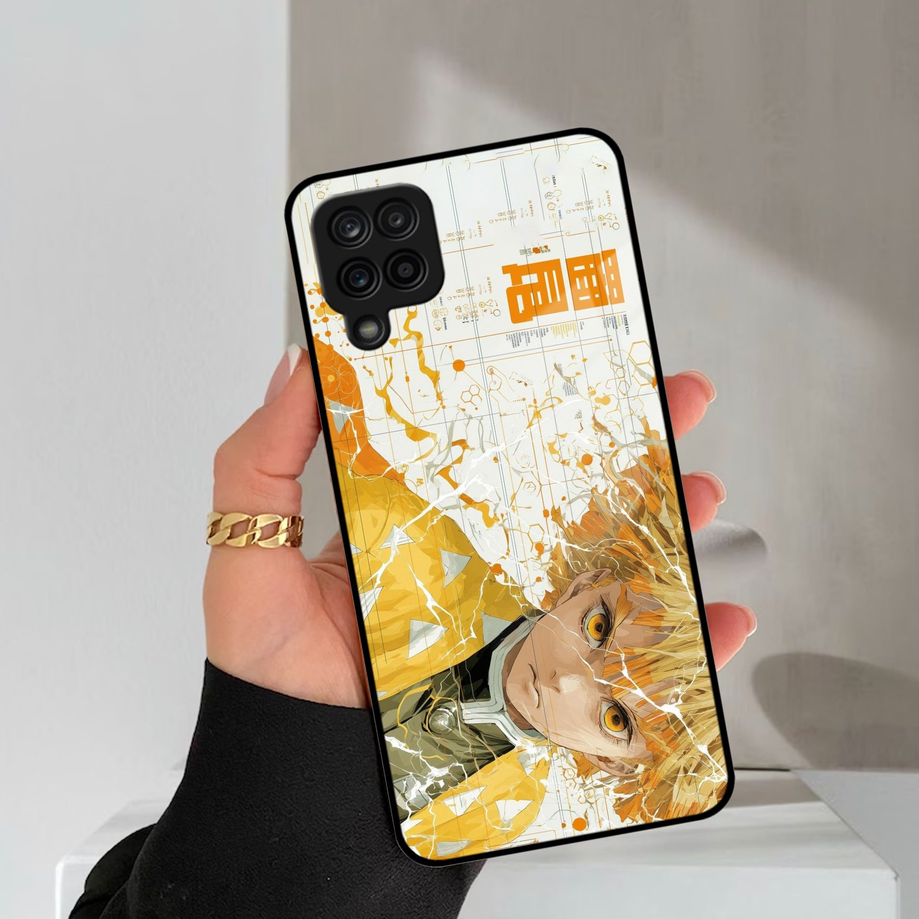Crybaby Hero Glass Case Cover For Samsung Galaxy A42 5G