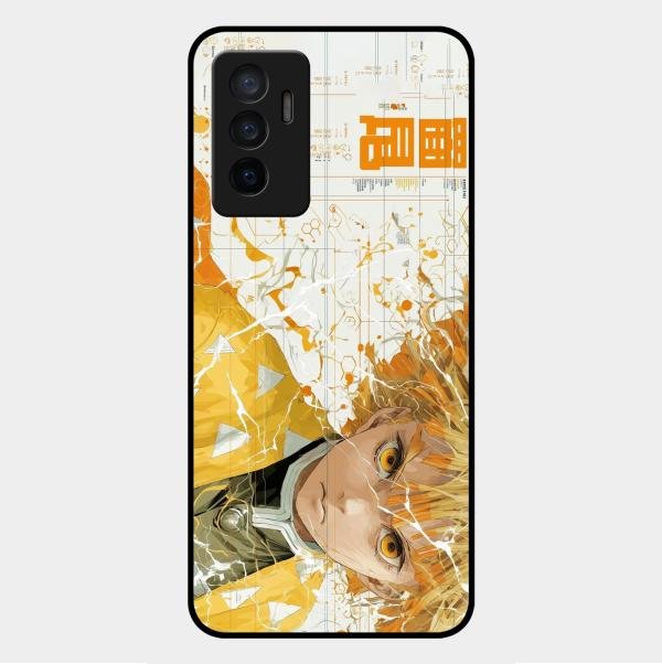 Crybaby Hero Glass Case Cover For Vivo V23E 5G